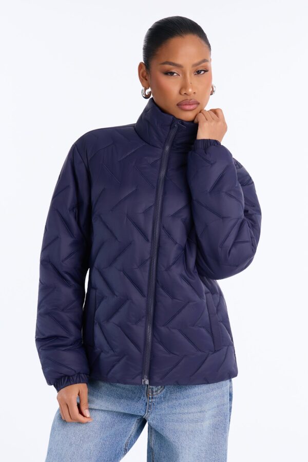 Jacket in Navy 100% polyester