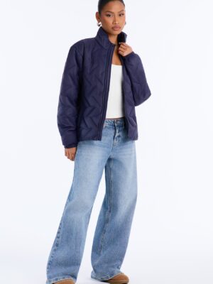 Jacket in Navy 100% polyester