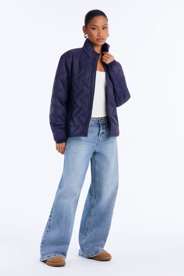 Jacket in Navy 100% polyester