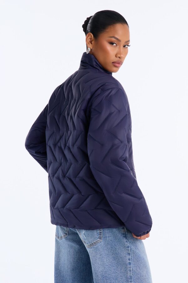 Jacket in Navy 100% polyester