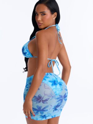 Ladies Kit Blue Skirt