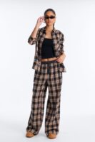 Pants in Taupe 50% cotton