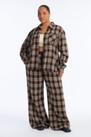 Pants in Taupe 50% cotton