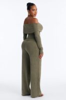 Pants in Olive 63% polyester