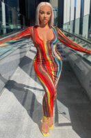 Dress in 96% rayon