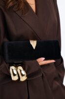 Piece in Black velvet