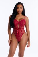 Red Piece with satin
