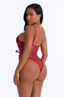 Red Piece with satin