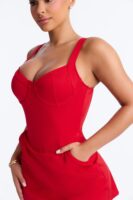 Dress in Red 75% polyamide