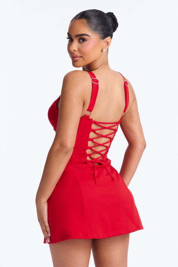Dress in Red 75% polyamide