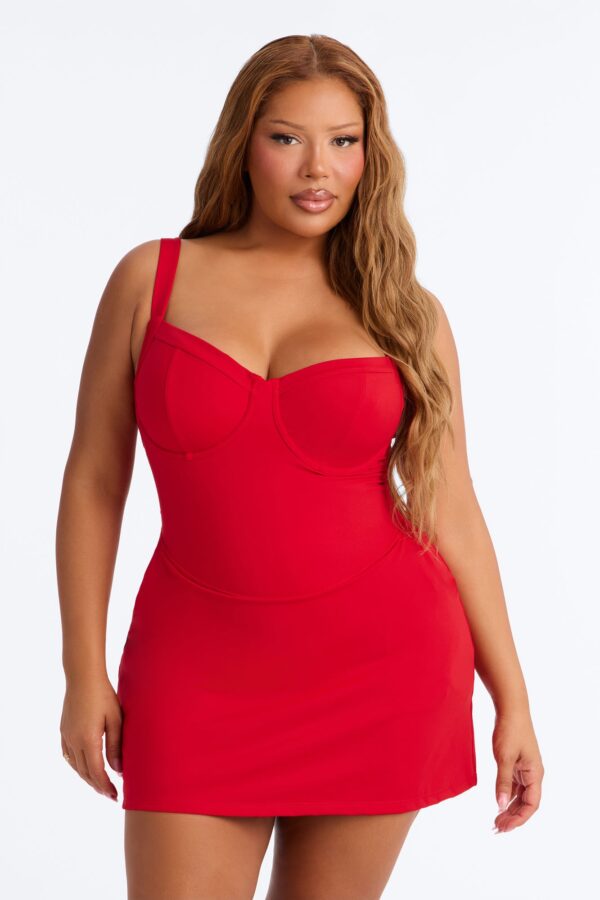 Dress in Red 75% polyamide