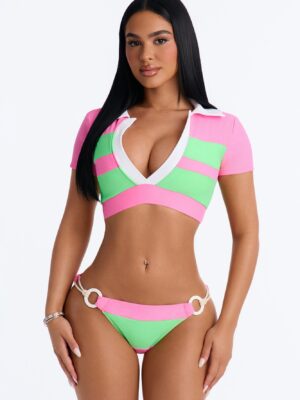 Piece in Pink 80% nylon