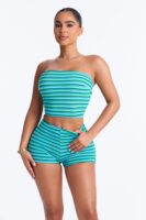 Cropped Top in Blue