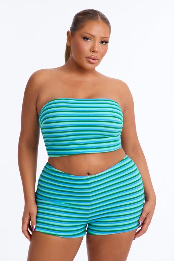 Cropped Top in Blue