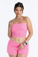 Cropped Top in Pink