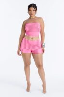 Cropped Top in Pink