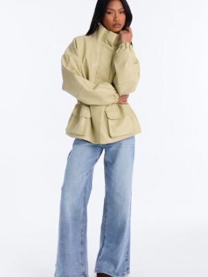 Jacket with oversized