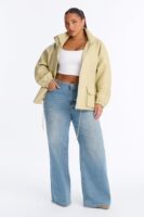Jacket with oversized