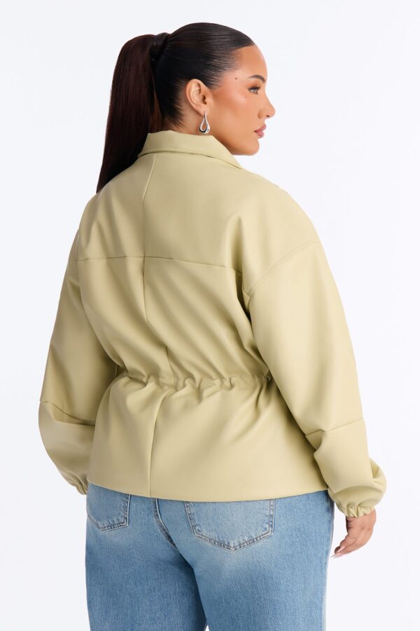 Jacket with oversized