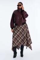 Top in Burgundy 100% polyurethane