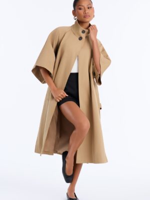 Khaki Top with oversized