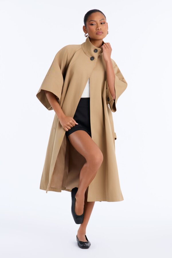 Khaki Top with oversized