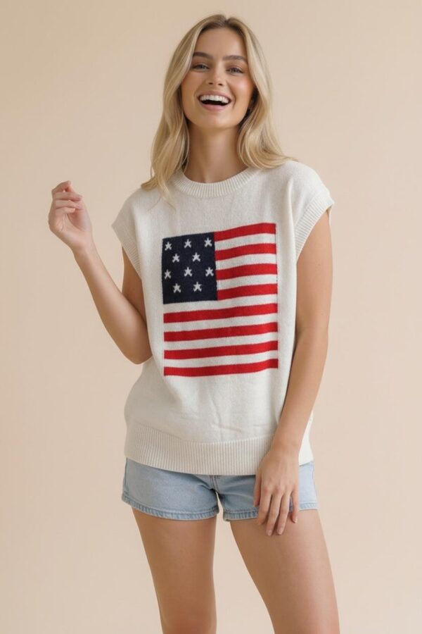 Ivory Graphic Sweater