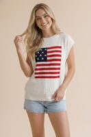Ivory Graphic Sweater