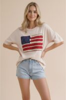 Ivory Graphic Top