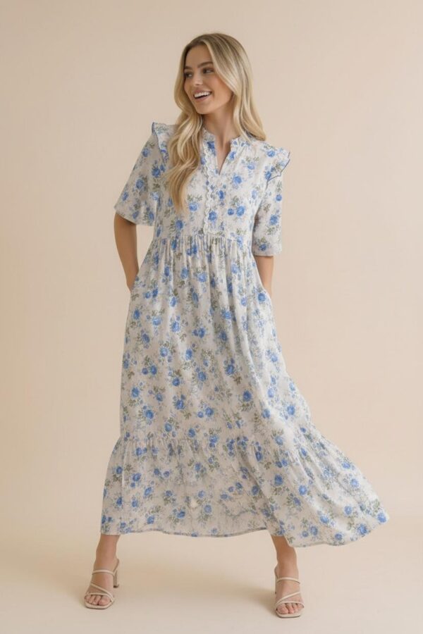 Blue Maxi Dress
