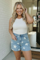 Shorts in Denim