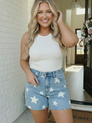 Shorts in Denim