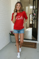 Red Cropped Sweater