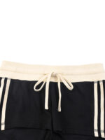 Women's Contrast Stripe Track Shorts