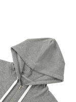 Women's Slim Cropped Full Zip Hoodie