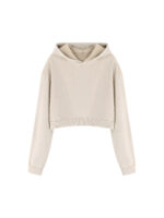 Women’s Mineral Washed Crop Hoodie