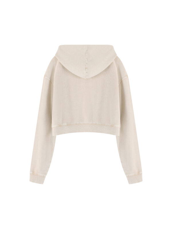 Women’s Mineral Washed Crop Hoodie