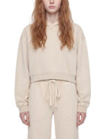 Women’s Mineral Washed Crop Hoodie